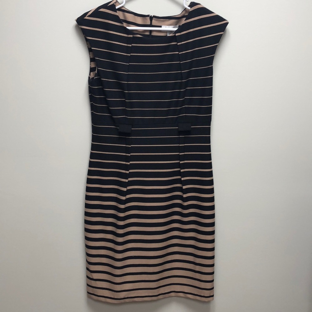 DressBarn black and Gold Dress Size 8